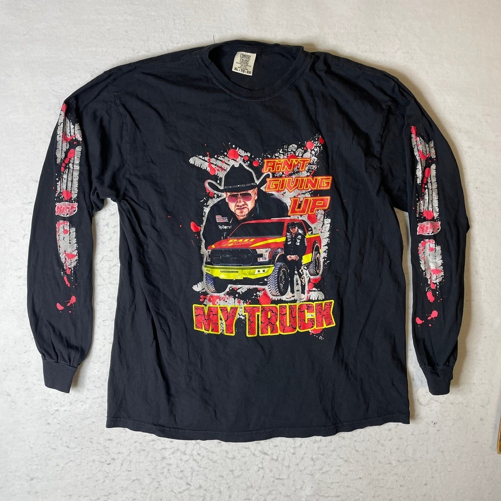 Riff Raff XL Black Long‎ Sleeve T Shirt Truck Graphic Tee